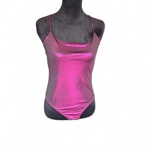 Rue21 Metallic Pink Bodysuit